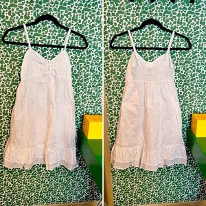 NWOT Double lined Vintage White Sundress, Girls. 🤍 Perfect for family photos!